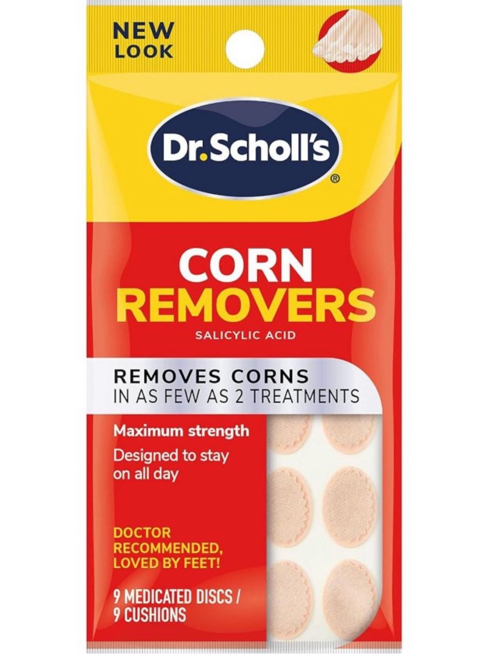 Dr. Scholl's Corn Removers 9 cushions brand new
